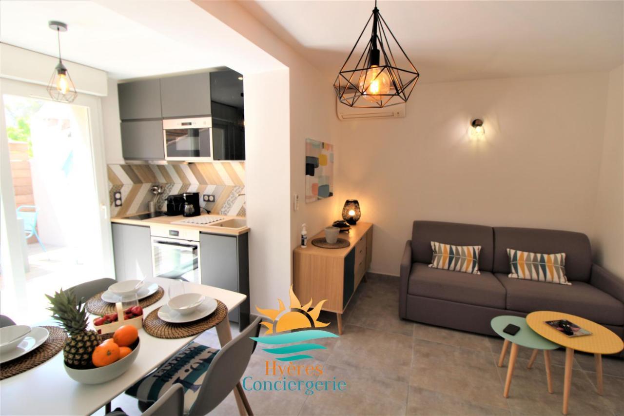 Hyeres-Plage -T2 Neuf Rdj Clim Wifi - La Capte By Hc Apartment Exterior photo